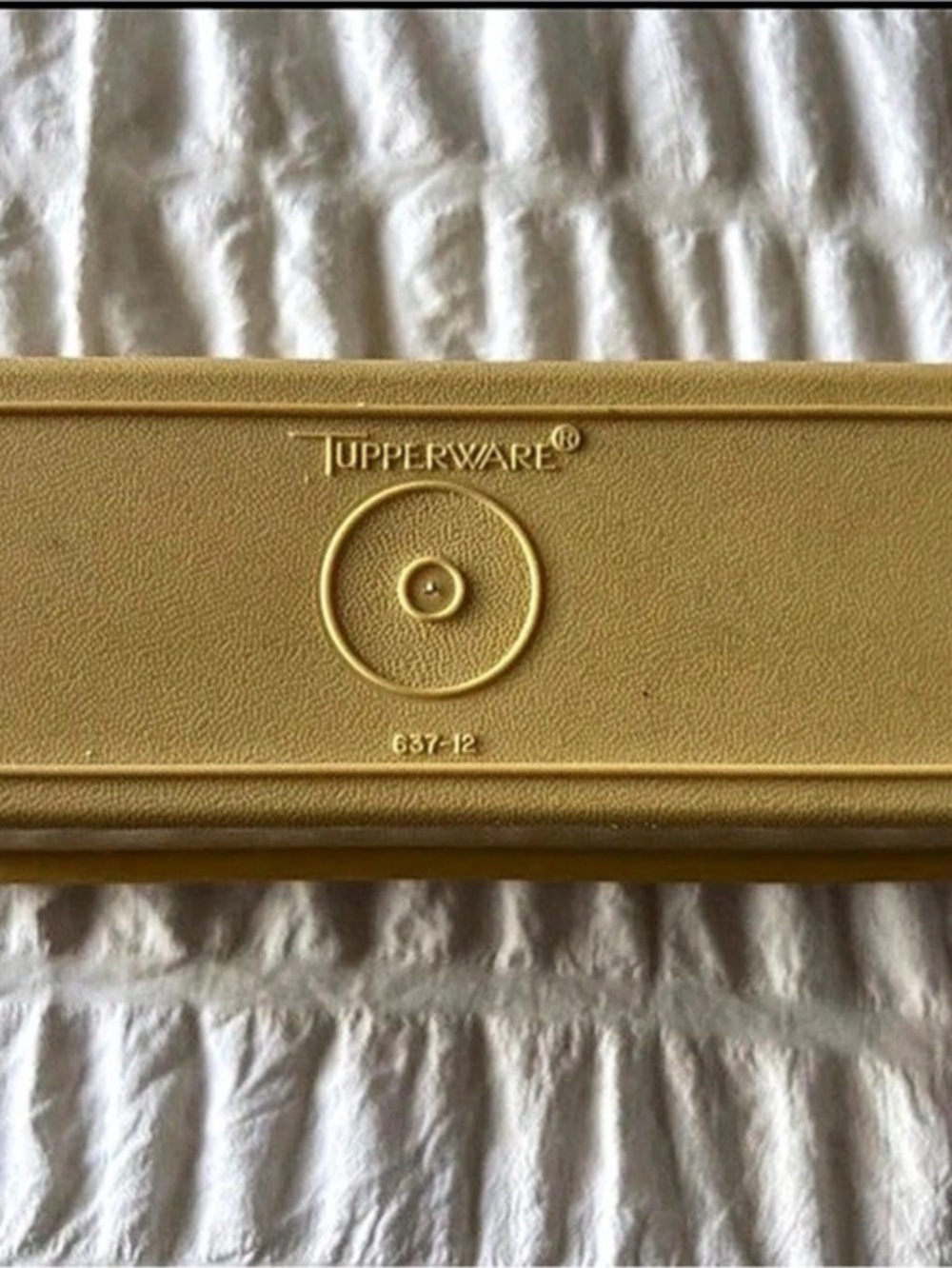 Tupperware Butter Keeper Yellow Food Storage Container - Picture 2 of 8